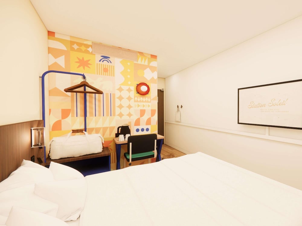 غرفة بسريرين منفصلين، ibis Styles Lyon Gerland 4/8