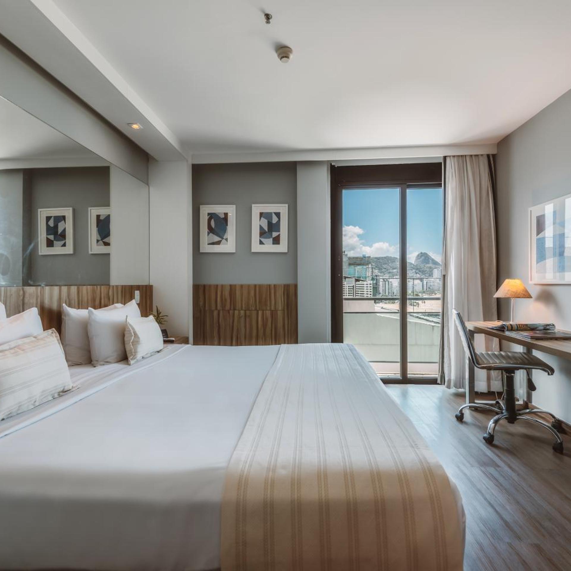 Apartment, Double Bed, Lateral Side Sea View
