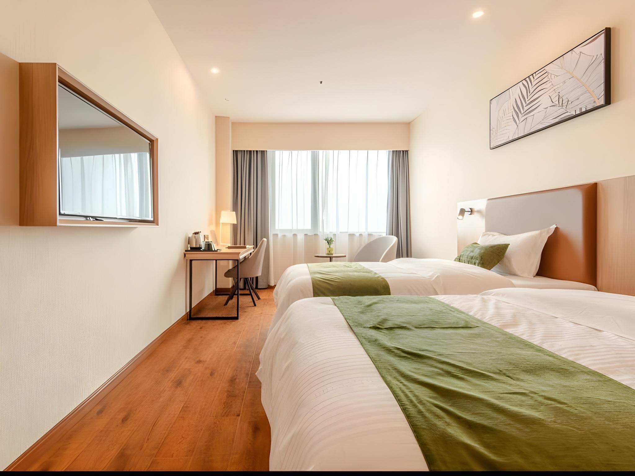Landscape, Twin Beds