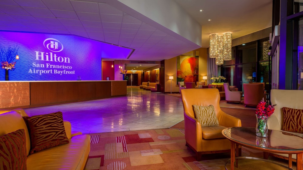 Lobby at Hilton San Francisco Airport Bayfront, BURLINGAME - CA