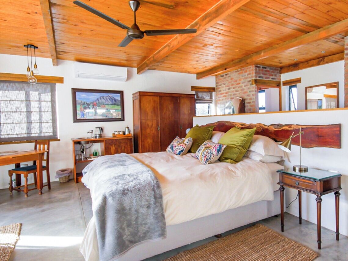كوخ بسرير كينج، Duikersdrift Winelands Country Escape 3/9