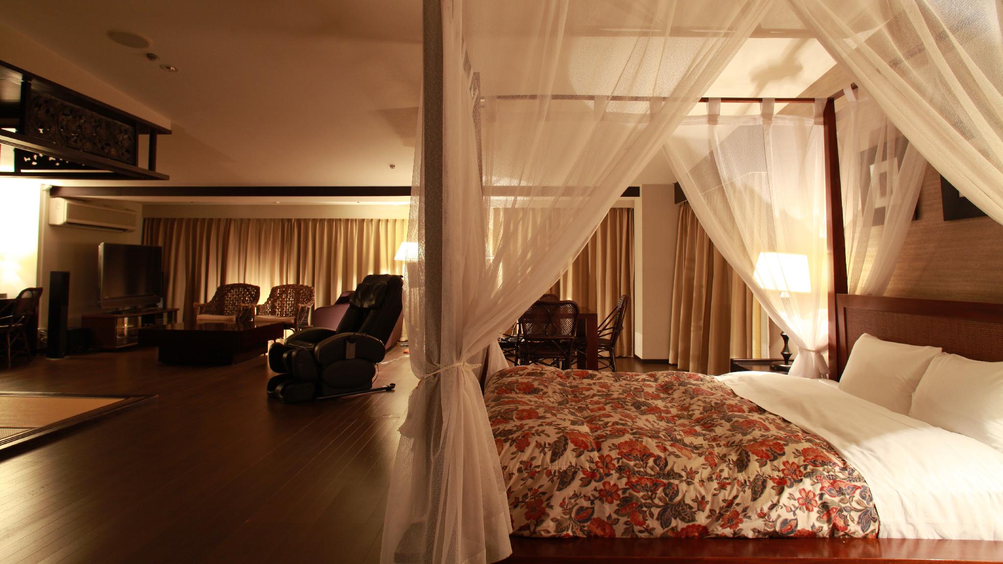 Japanese Western, Bali, Style, Suite, Top Floor