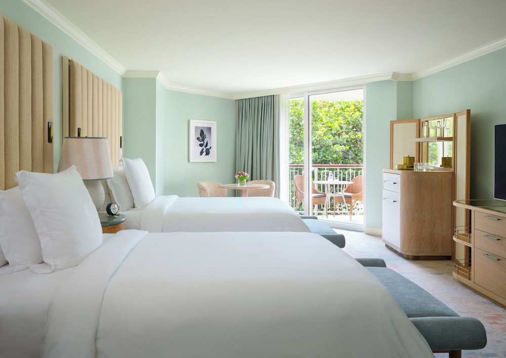 Room, 2 Double Beds, Palm View