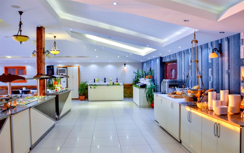 Lobby at Altinkum Bungalows, SIDE