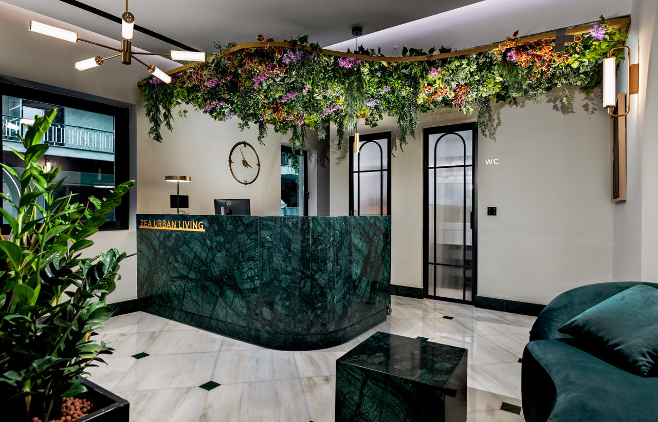 Lobby at ZEA URBAN LIVING, PIRAEUS