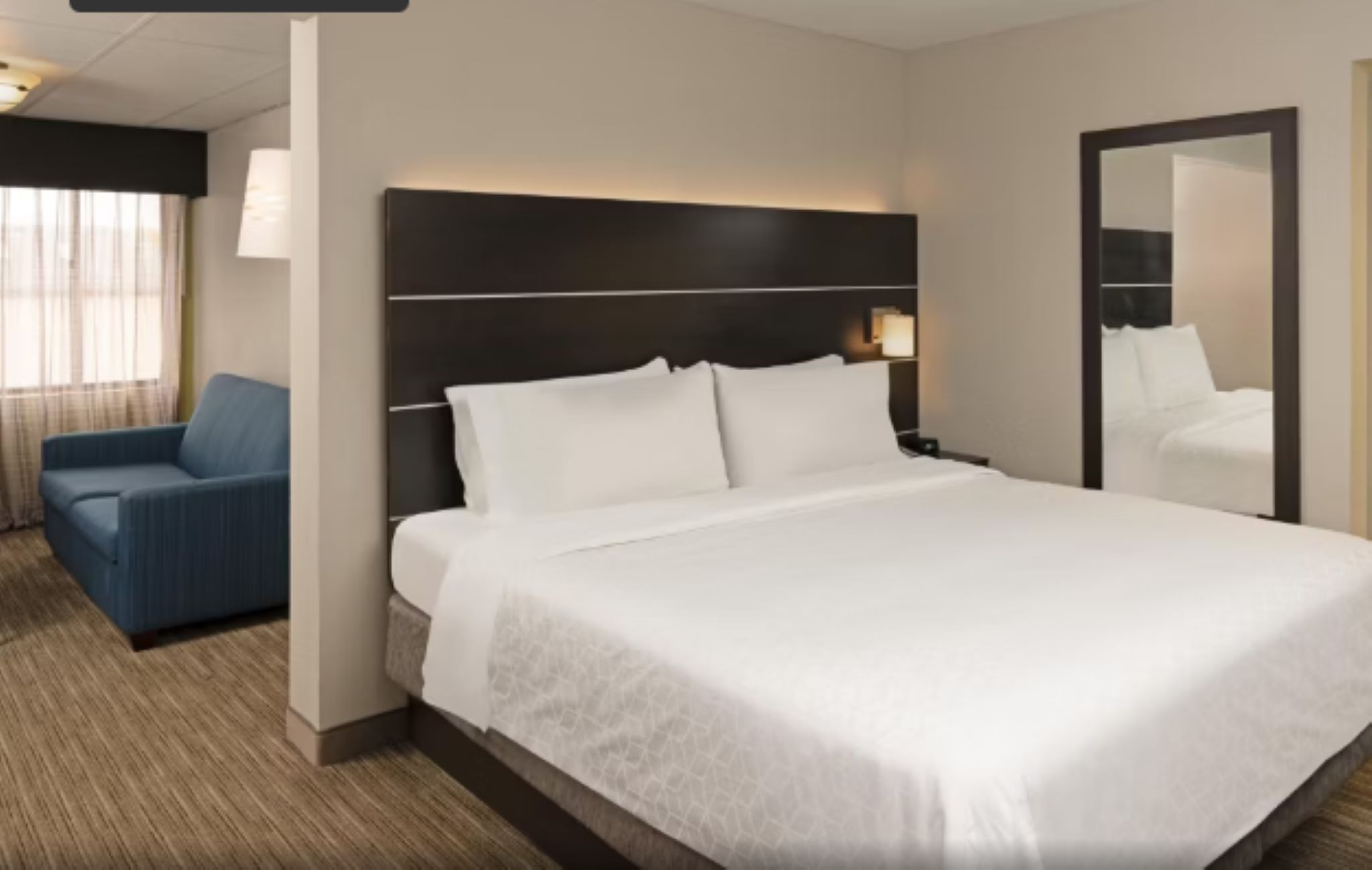 جناح بسرير كينج مع أريكة