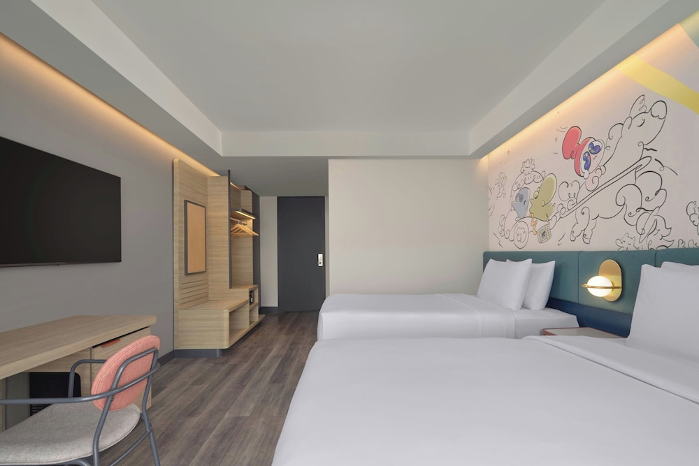 Loft, Deluxe, Twin Beds, Aloft Surabaya Pakuwon City 3/3