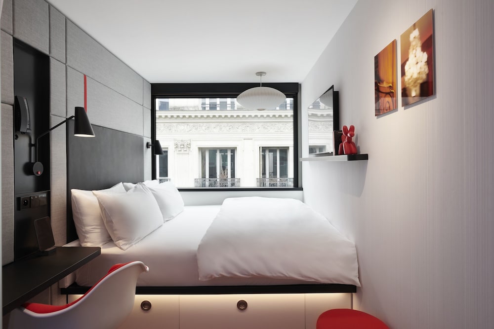 غرفة بسرير كينج، CitizenM Paris Opera 4/10