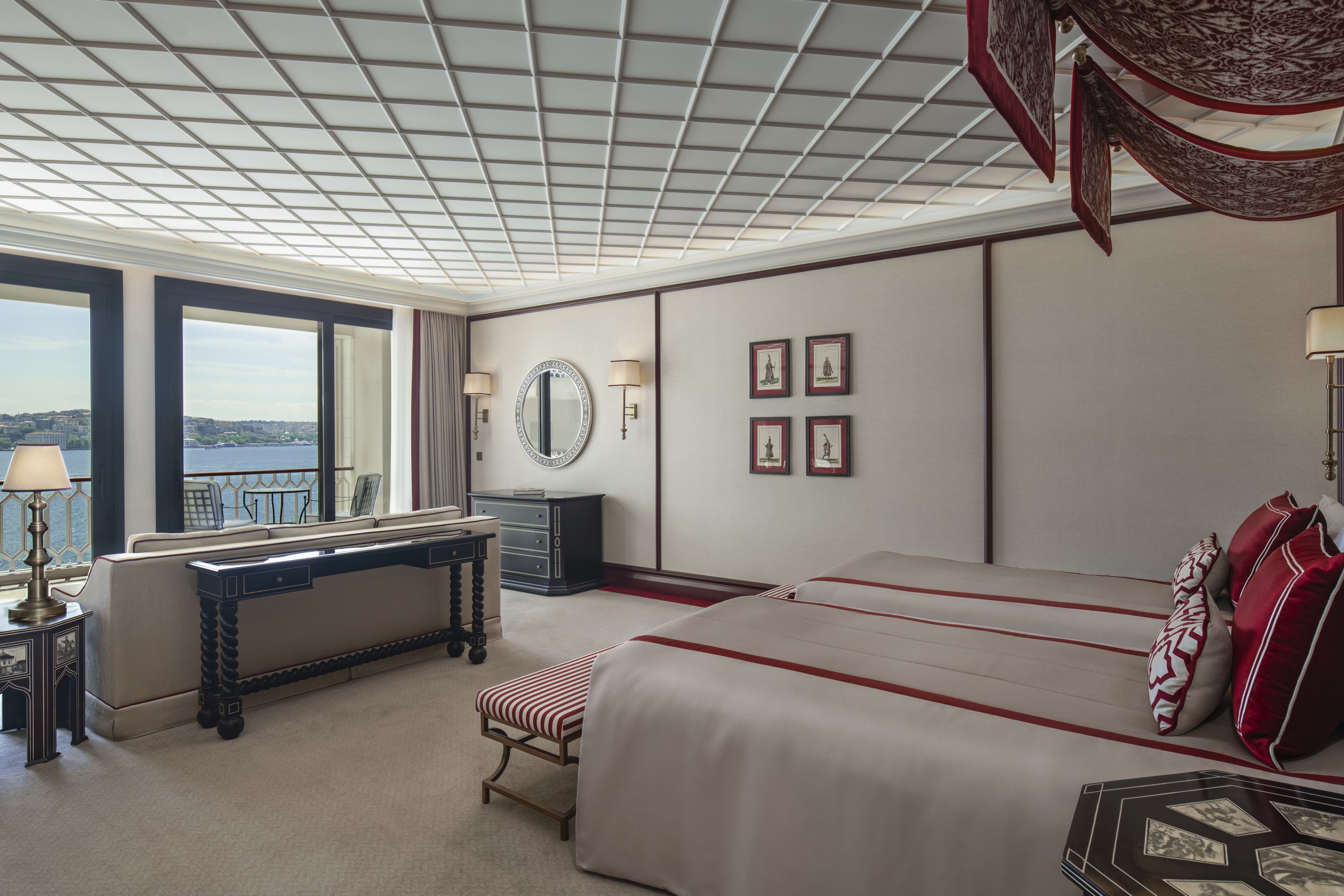 CIRAGAN, DELUXE, TWIN BEDS, BOSPHORUS VIEW