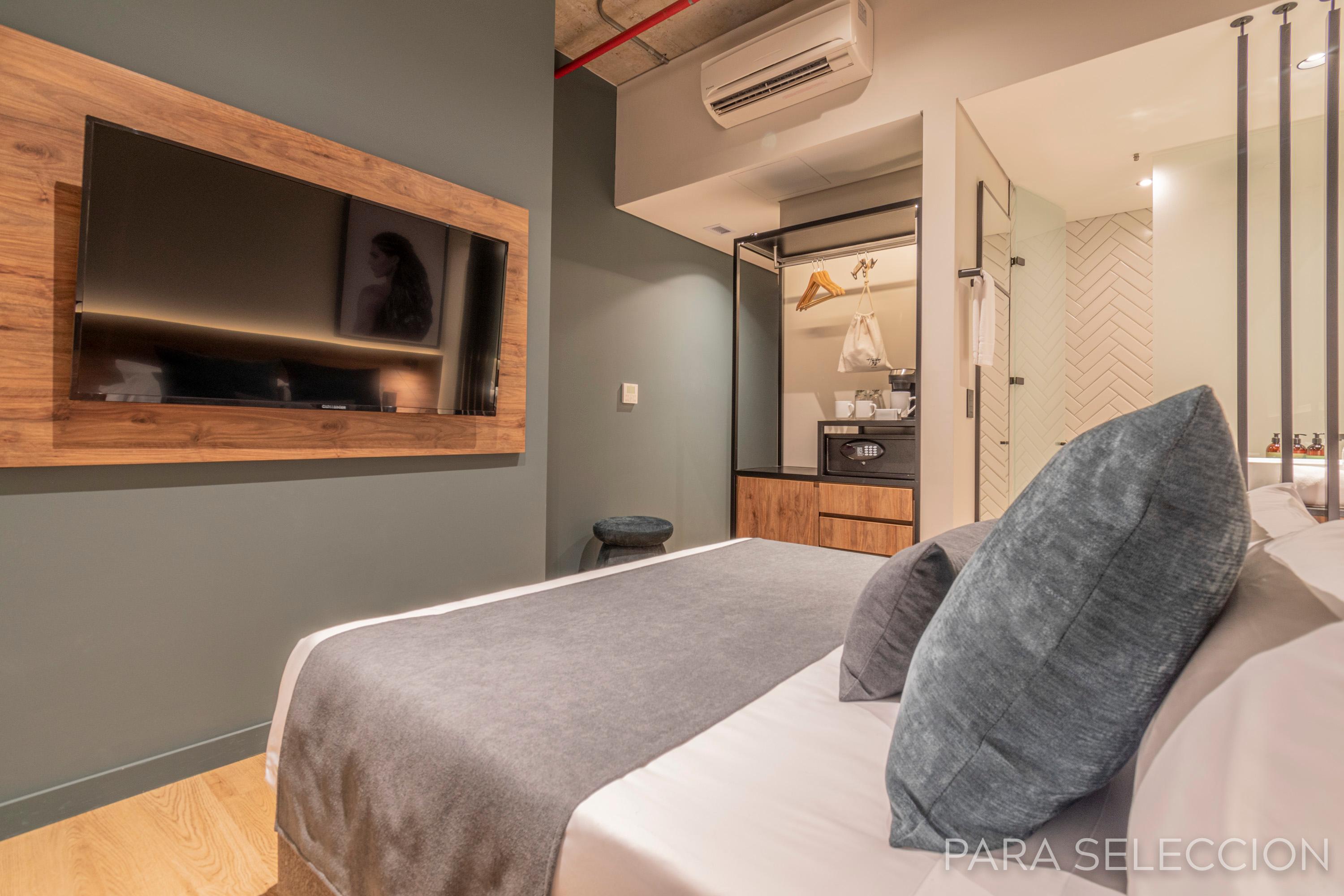 غرفة قياسية بسرير مزدوج بإطلالة، Hashtag 98 Hotel 3/4