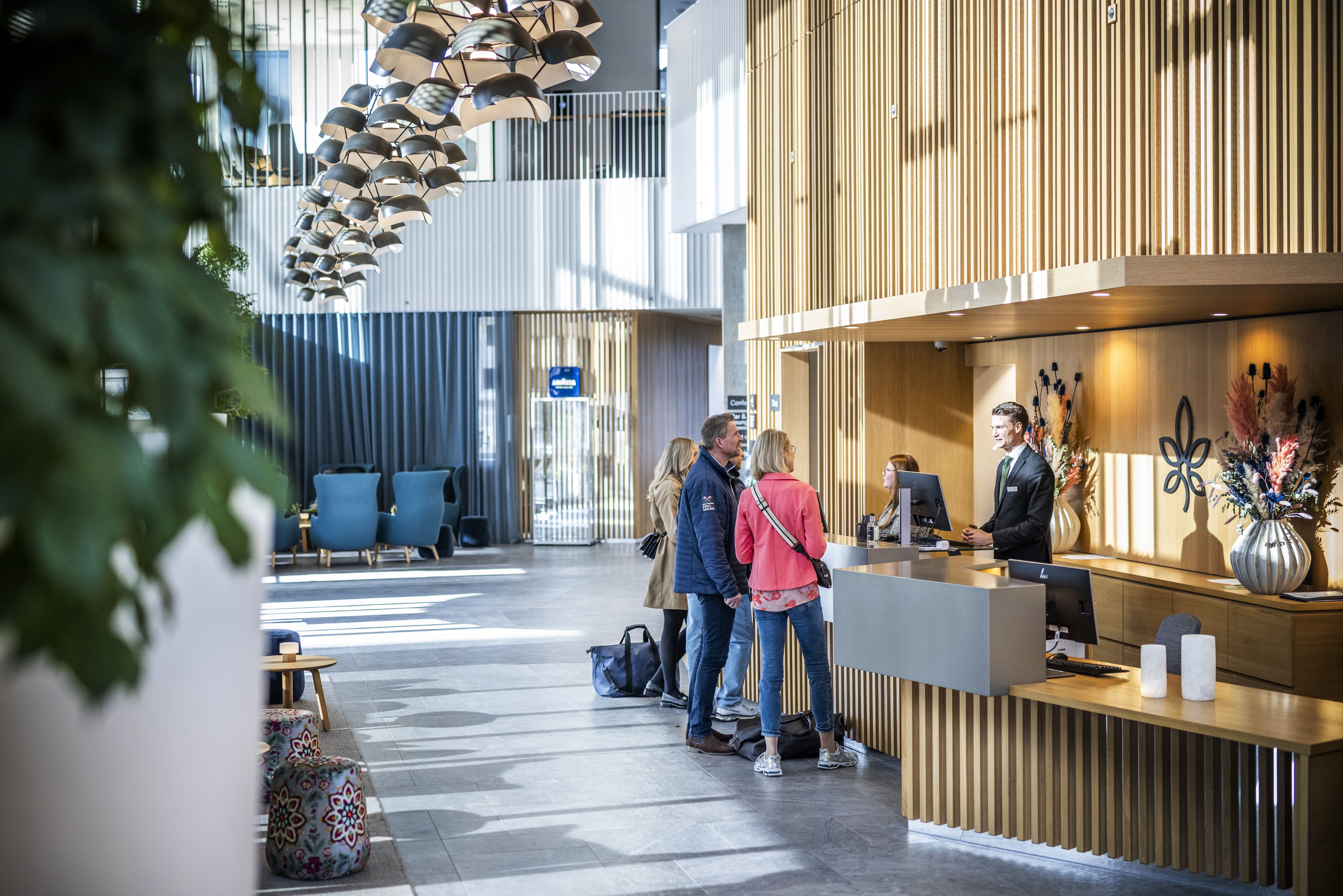 Lobby at Alsik Hotel & Spa, SONDERBORG