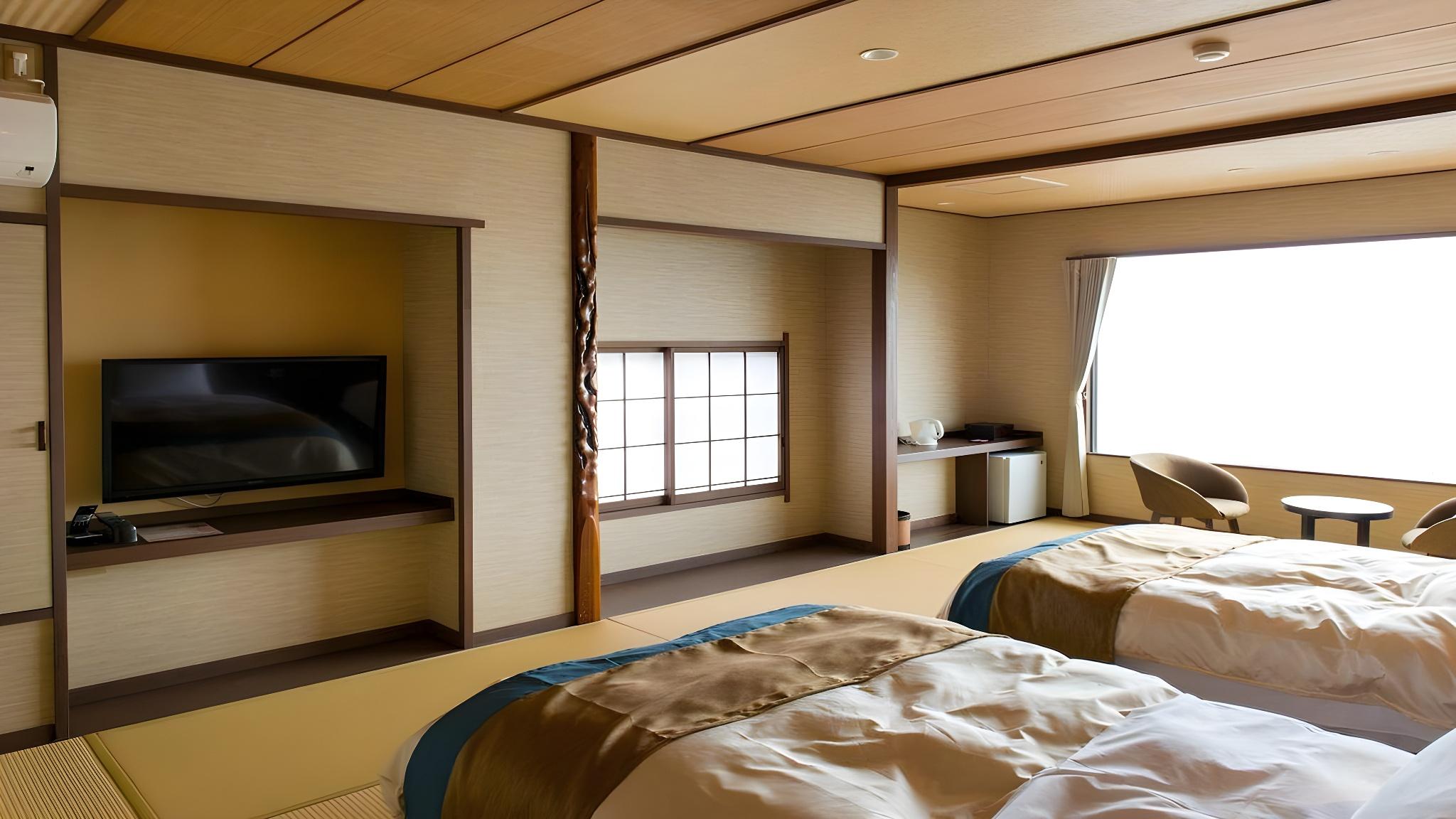 Modern, Twin Beds