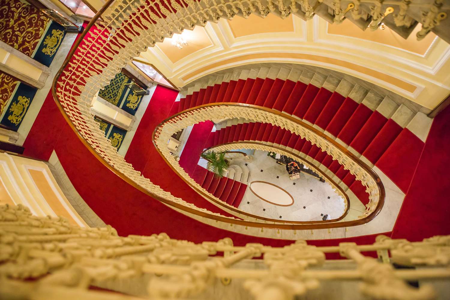 Lobby at Bristol Palace, GENOA