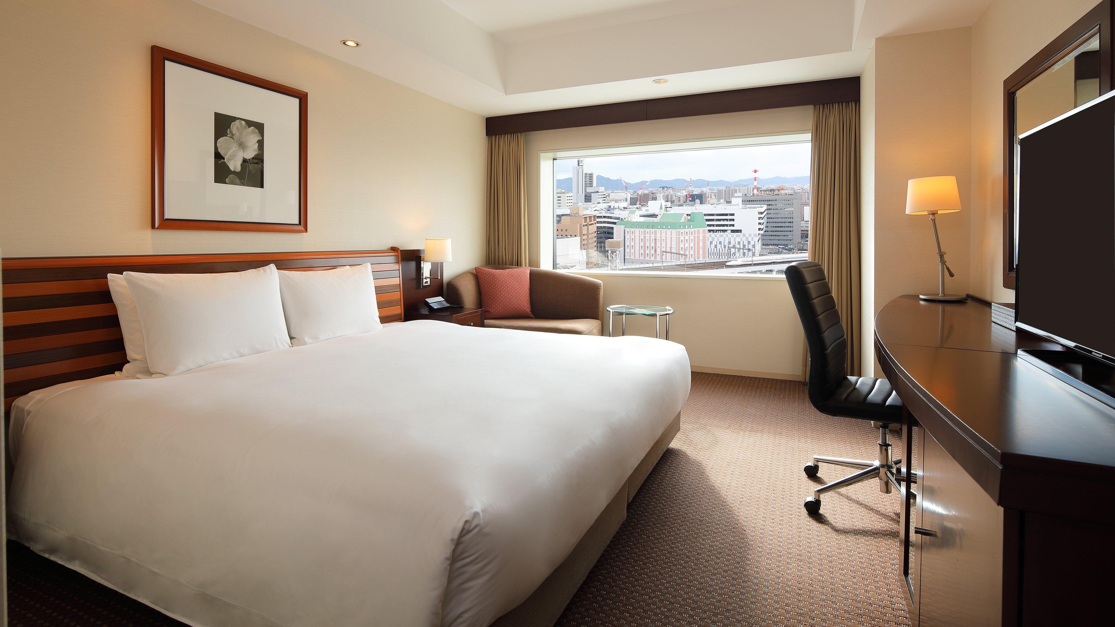 غرفة بريميوم بسرير كينج، Ana Crowne Plaza Okayama Formerly Ana Hotel Okayama 2/3