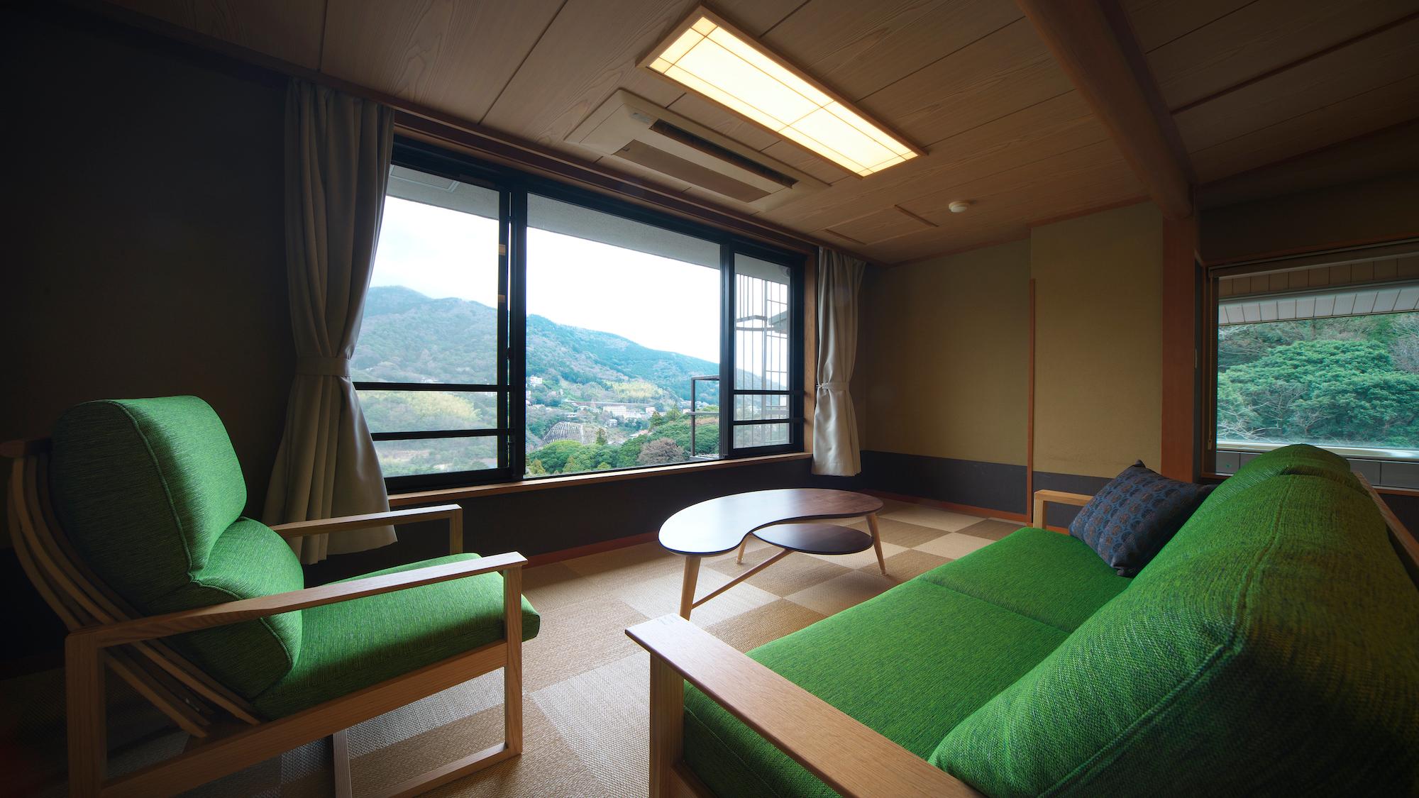 Japanese Western, Special, Luxury, 2 Double Beds, Outdoor Bath