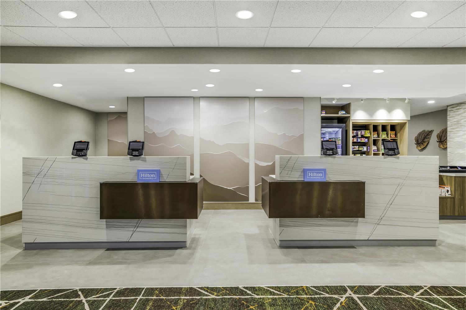 Lobby at Hampton Inn by Hilton Aurora Medical Center Denver, DENVER - CO