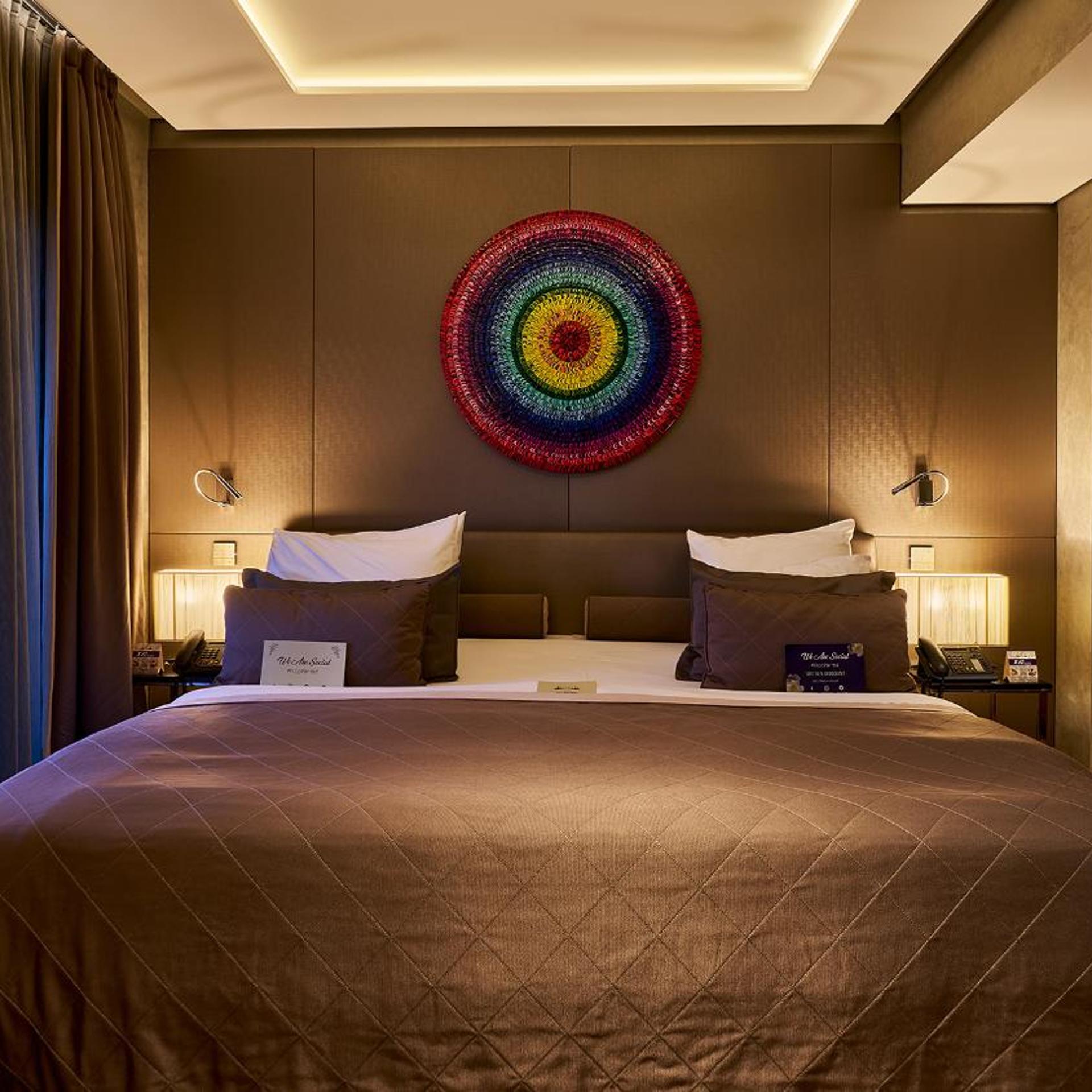 غرفة فاخرة بسرير مزدوج مع أريكة، Lasagrada Hotel Istanbul 7/10