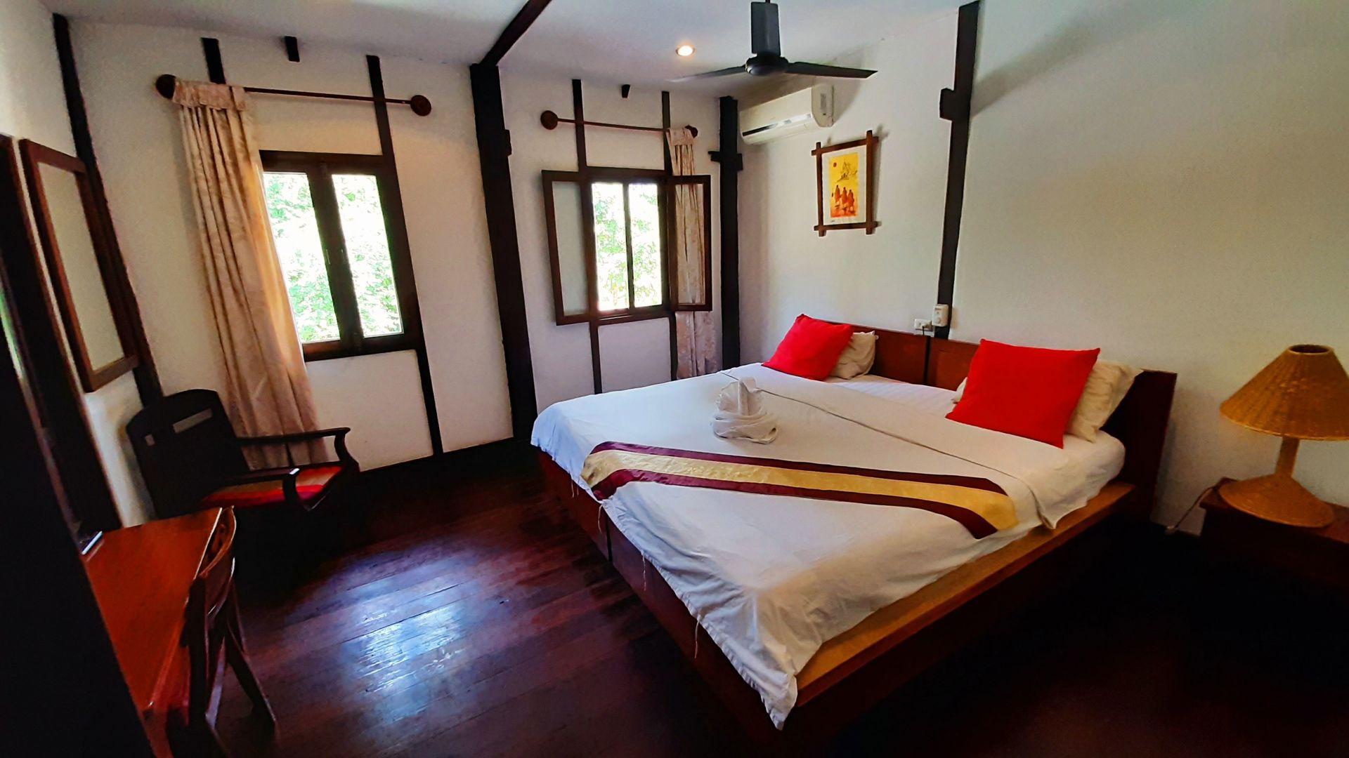 Wooden, House, Double Bed