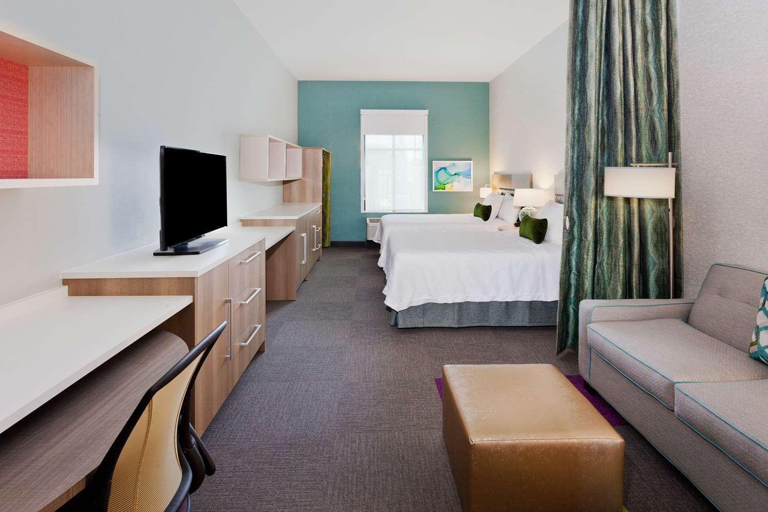 جناح استوديو بسريرين كوين لذوي الإعاقة، Home2 Suites By Hilton Alpharetta Ga 2/3