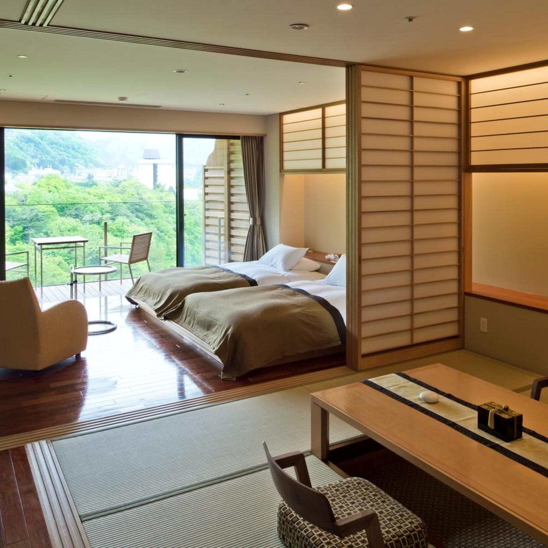 Suite, with View, Tatami, Bathtub, Top Floor