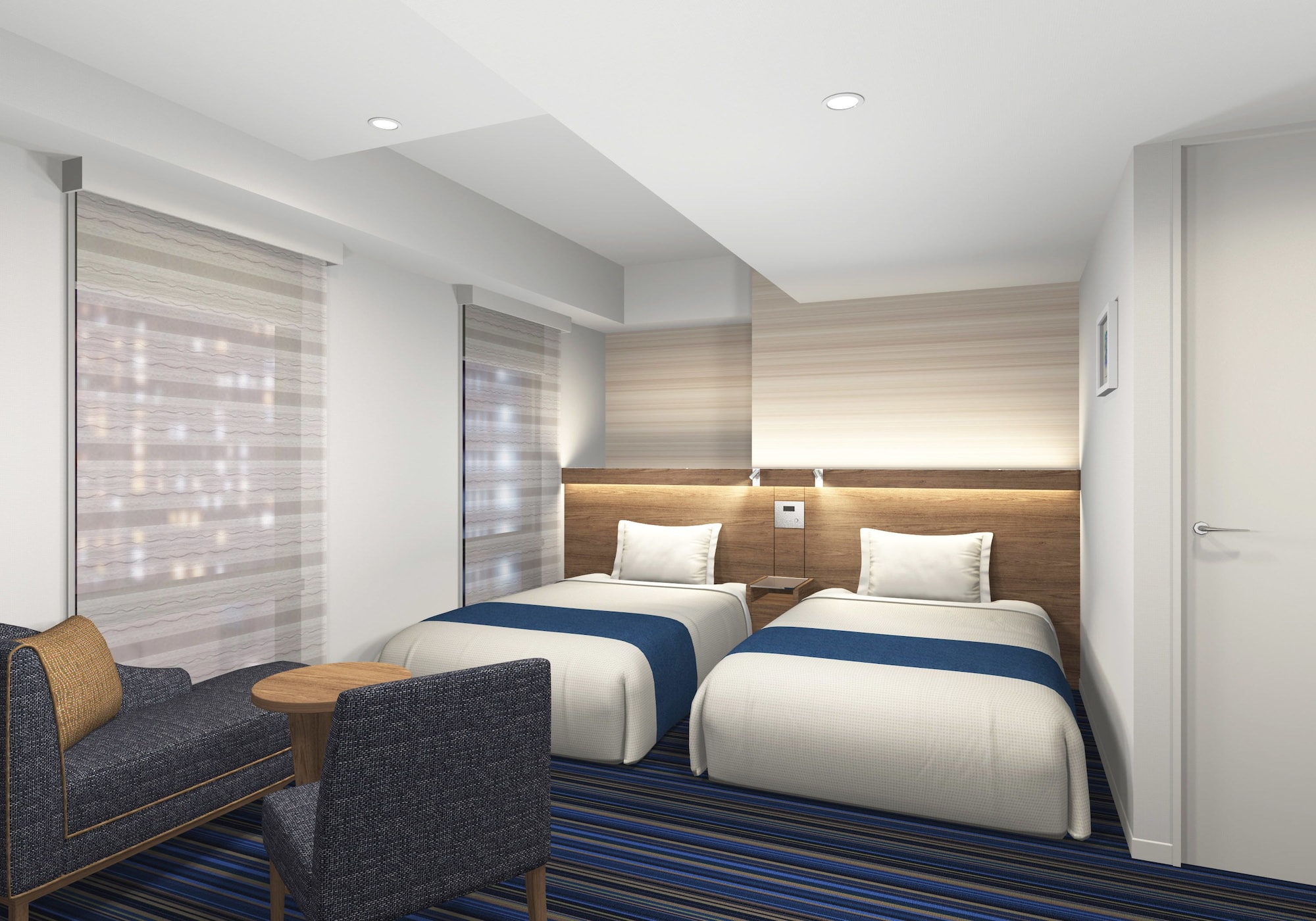 ROOM, TWIN BEDS
