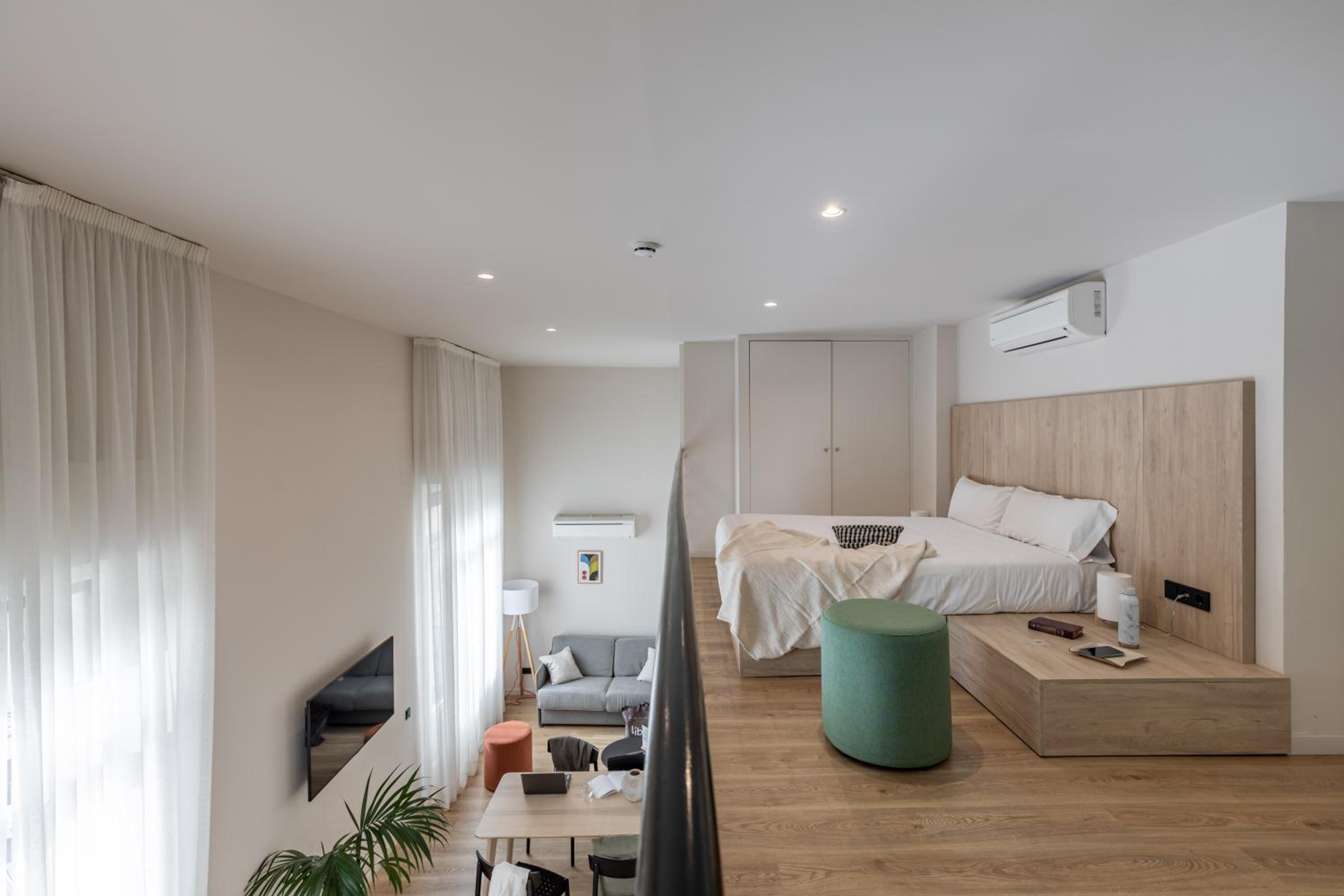 Duplex, Studio, Double Bed, Sofa