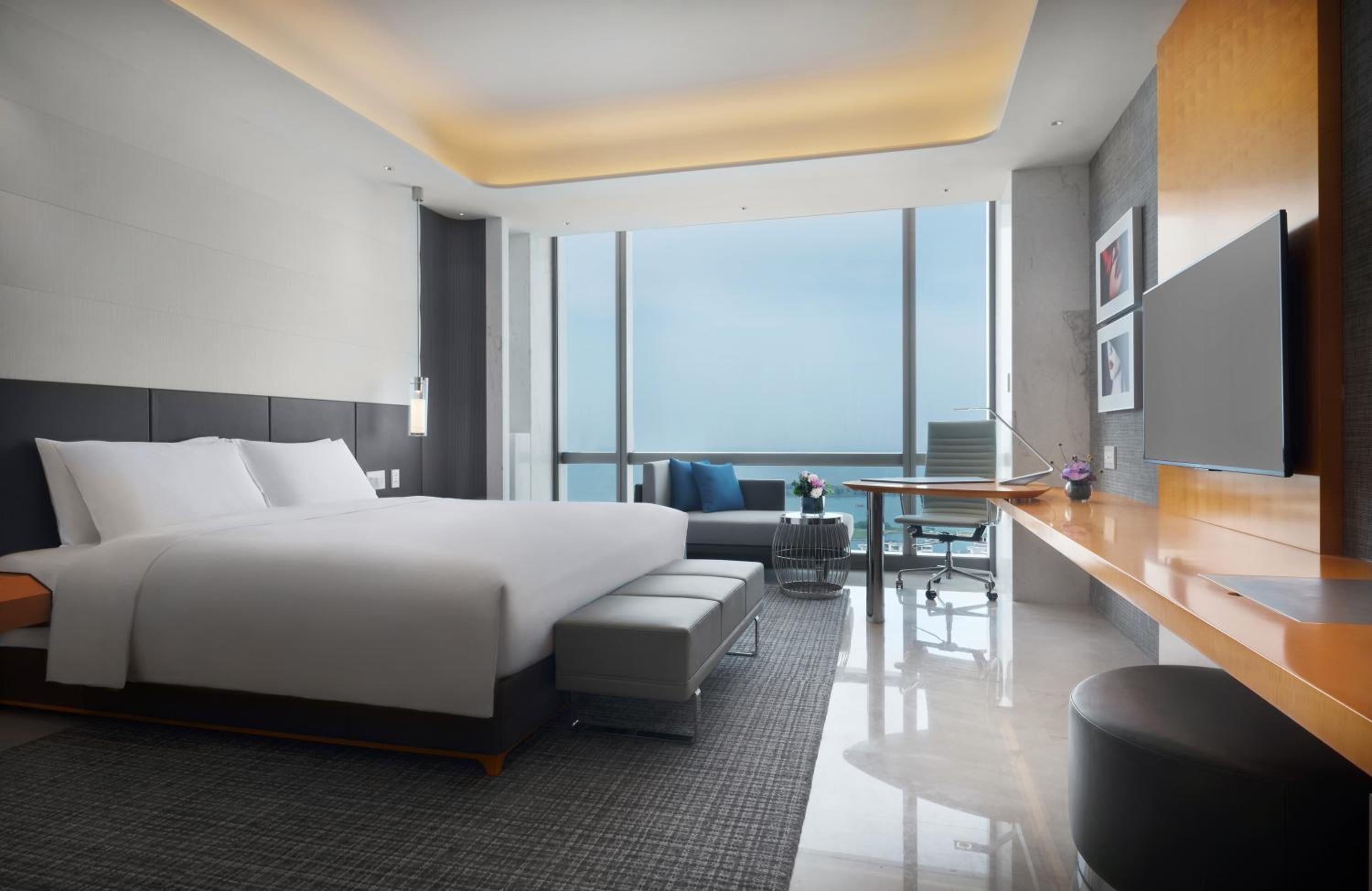 Club, Luxury, King Bed, Ocean View, Sofitel Haikou Hotel 2/10