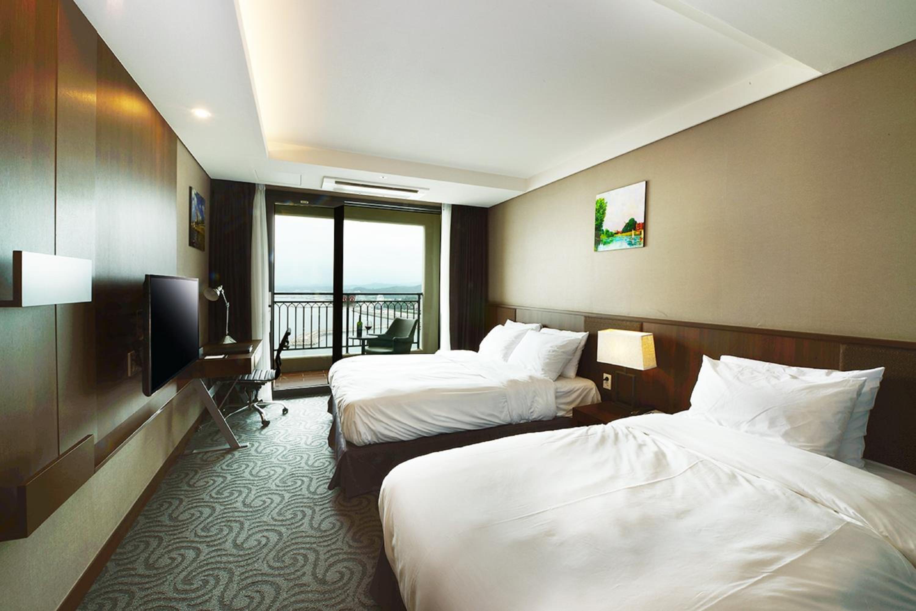 Ocean, Deluxe, Family, Twin Beds, Harbour View