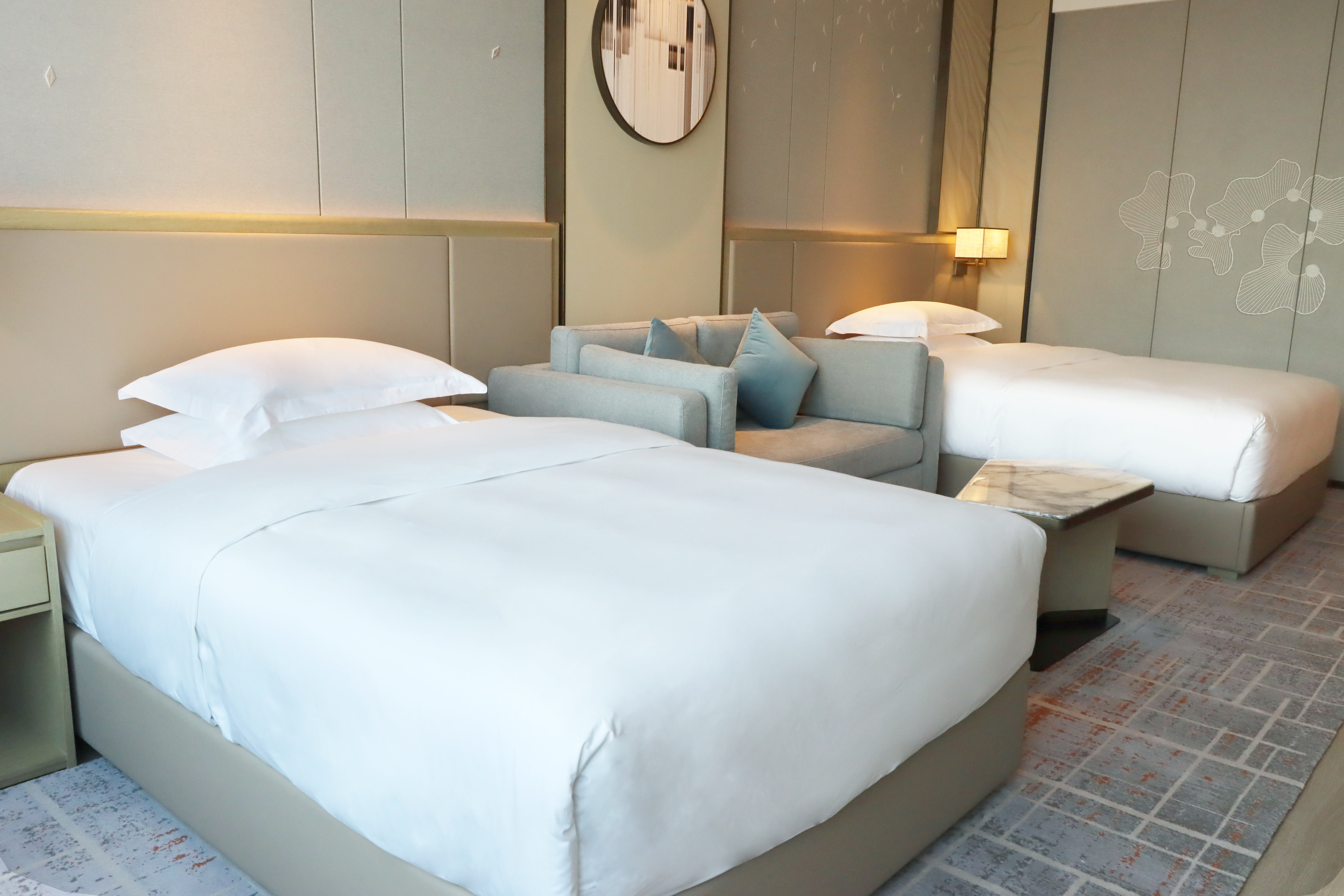Standard, Twin Beds, City View