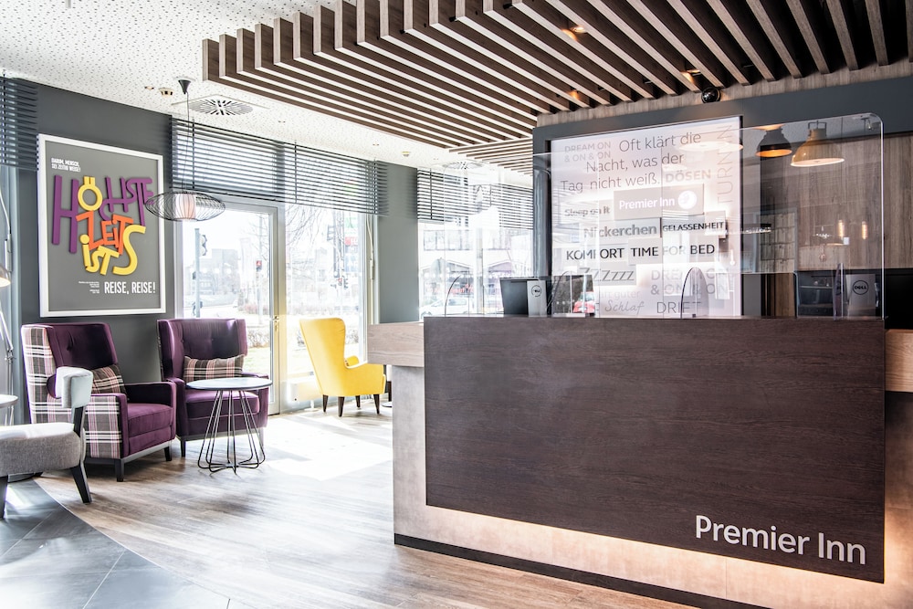 Lobby at Premier Inn Munchen Messe Hotel, HAAR
