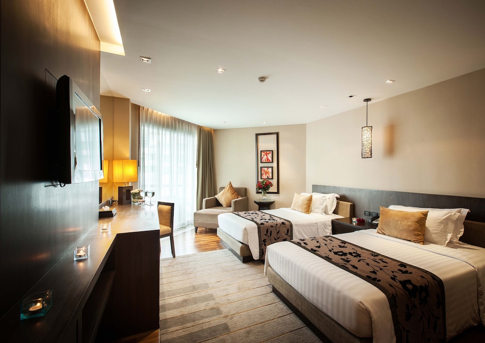 Beach, Deluxe, Twin Beds, Sea View