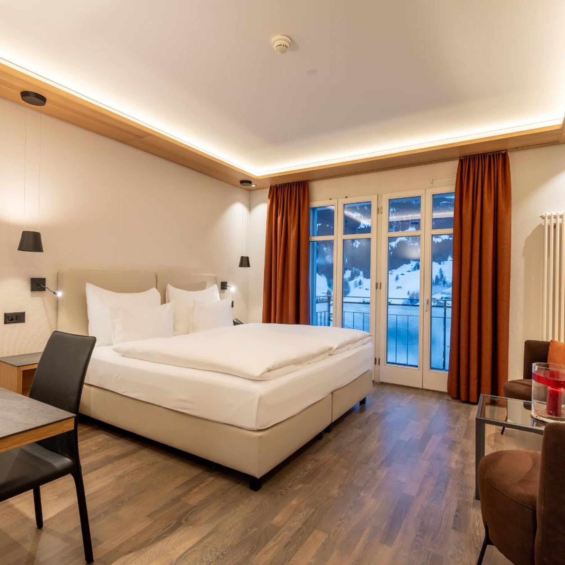 Classic, Double or Twin Bed, Eiger View