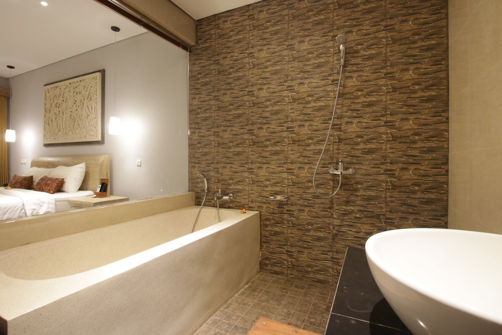 جناح ديلوكس بسريرين منفصلين، Batu Empug Ubud Cottage 4/4