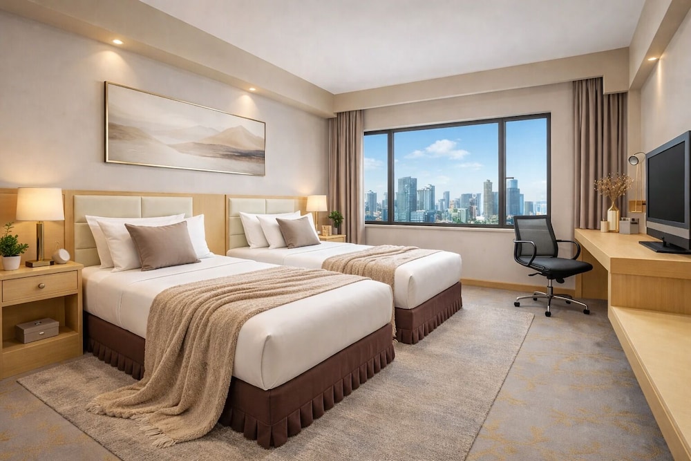 غرفة قياسية بسريرين منفصلين، Kunming Jin Jiang Hotel 3/5
