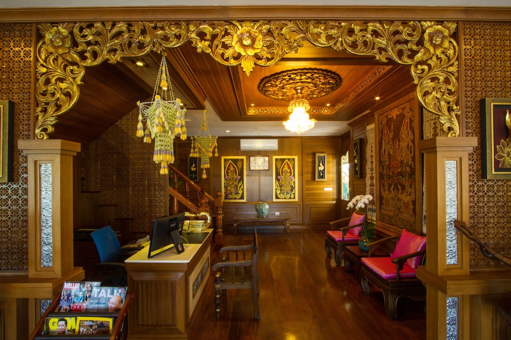 Lobby at Phusanfah Resort, MAE TAENG