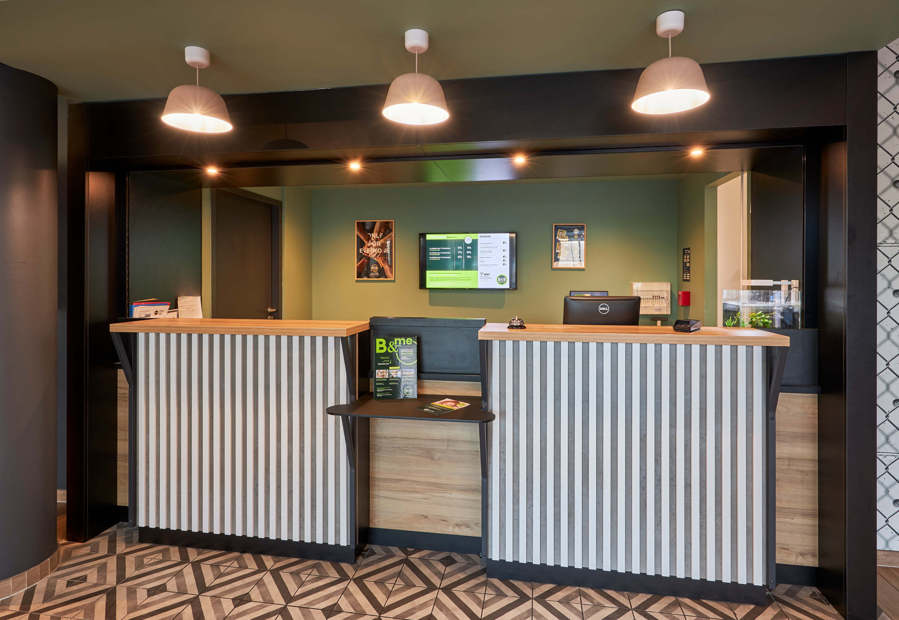 Lobby at B&B HOTEL Ouistreham, OUISTREHAM