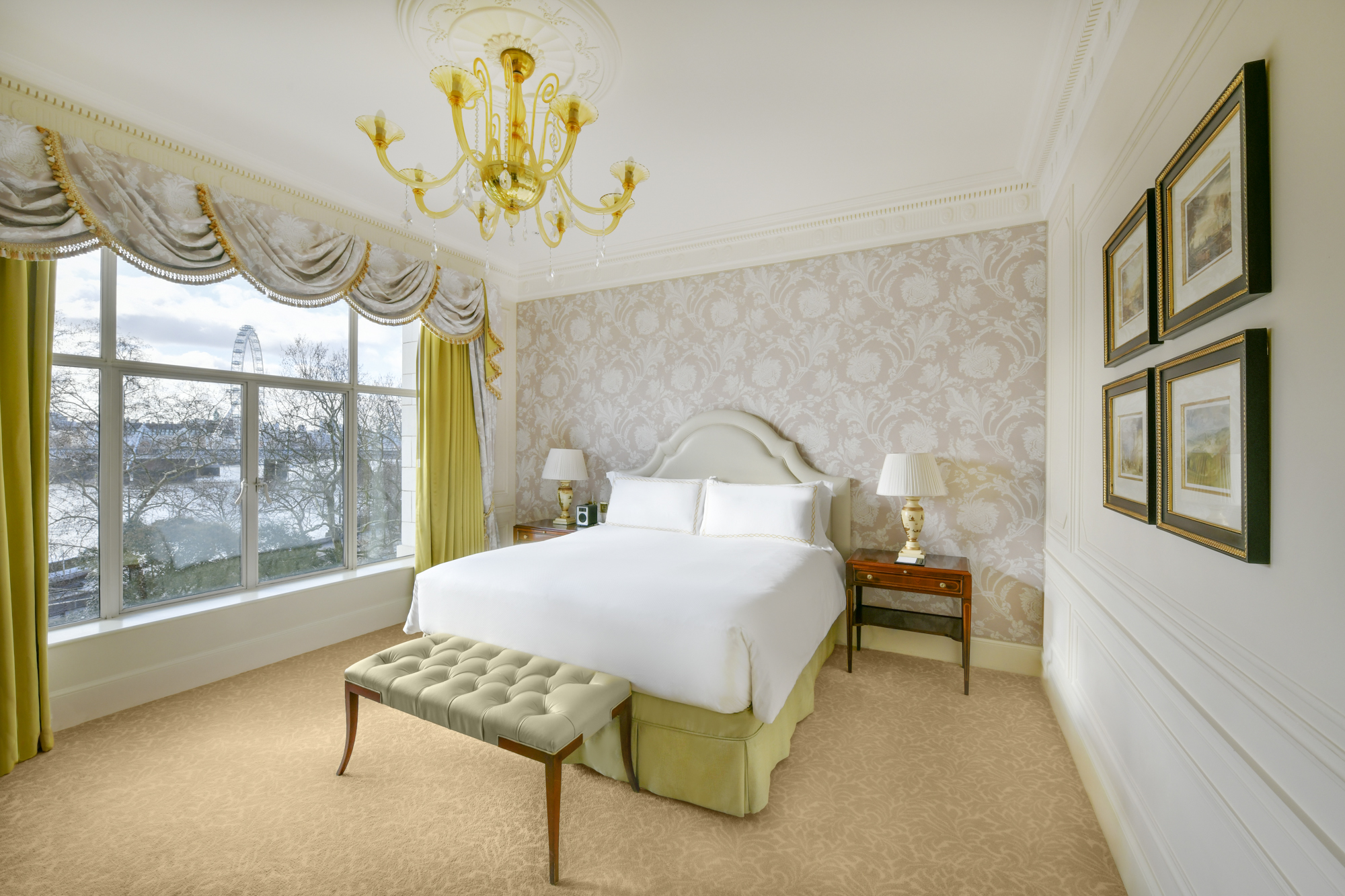 Garden, Luxury, King Bed