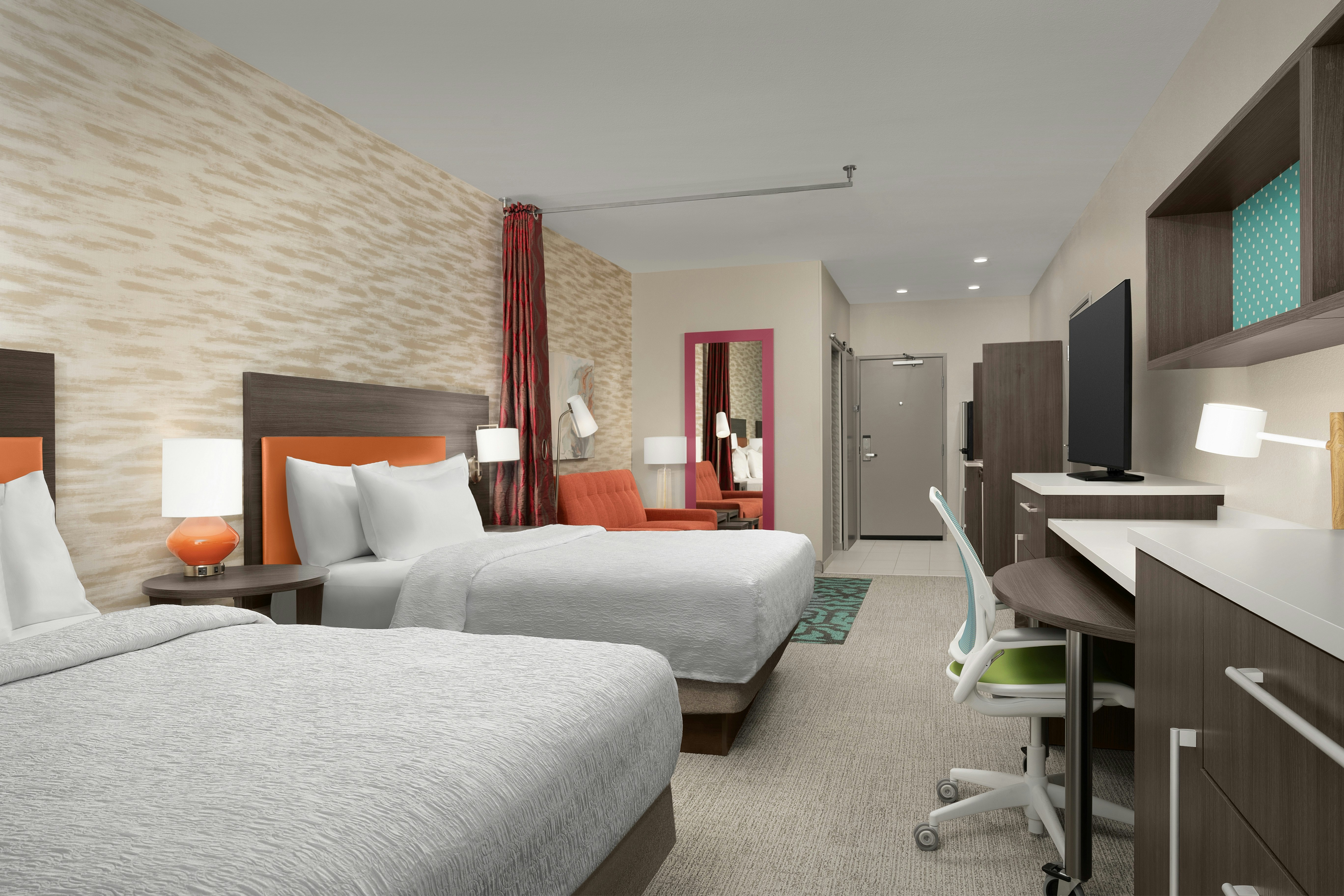 STUDIO, SUITE, 2 QUEEN BEDS