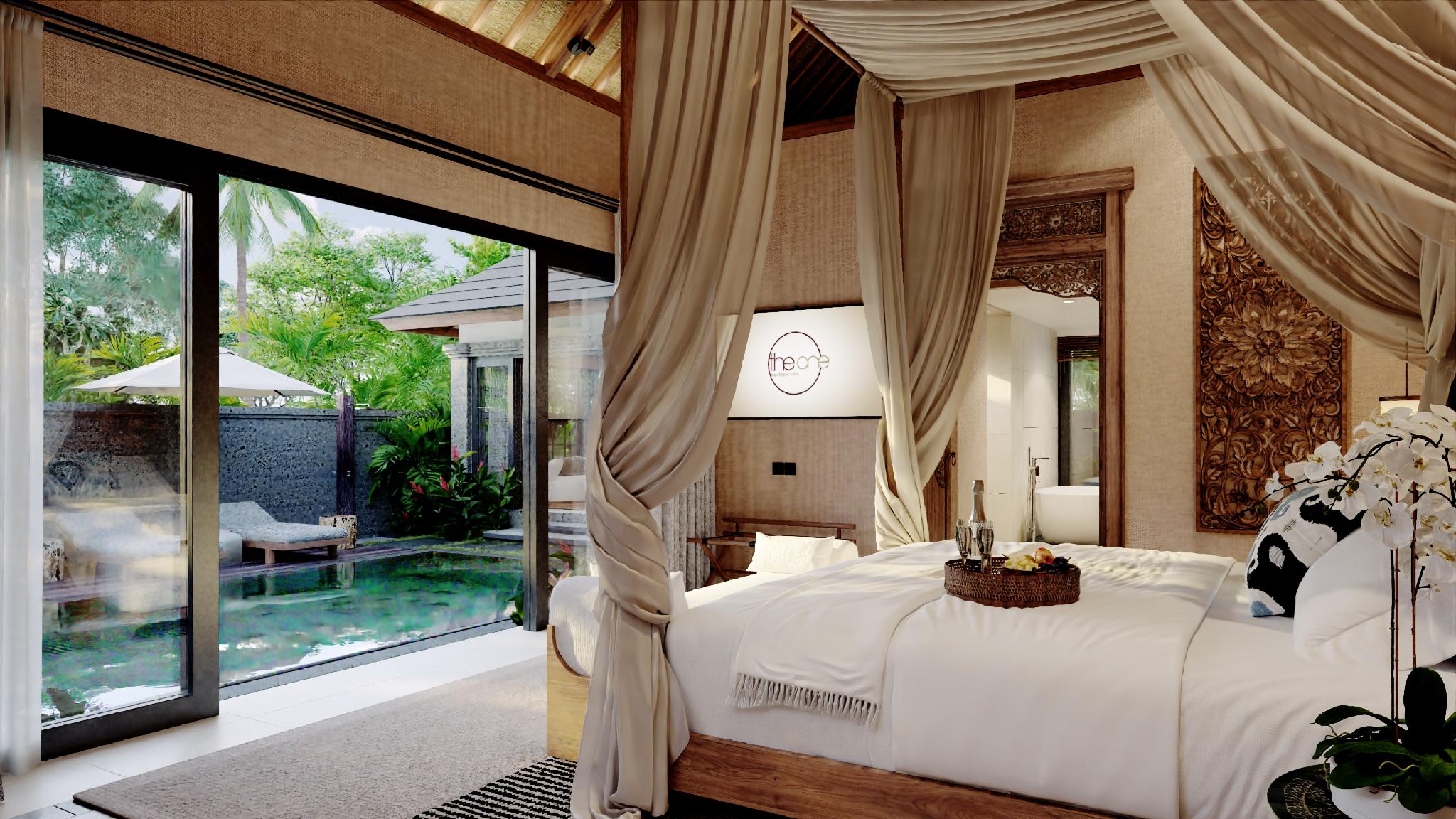 1 Bedroom, Luxury, Villa, King Bed, Sofa, with Pool