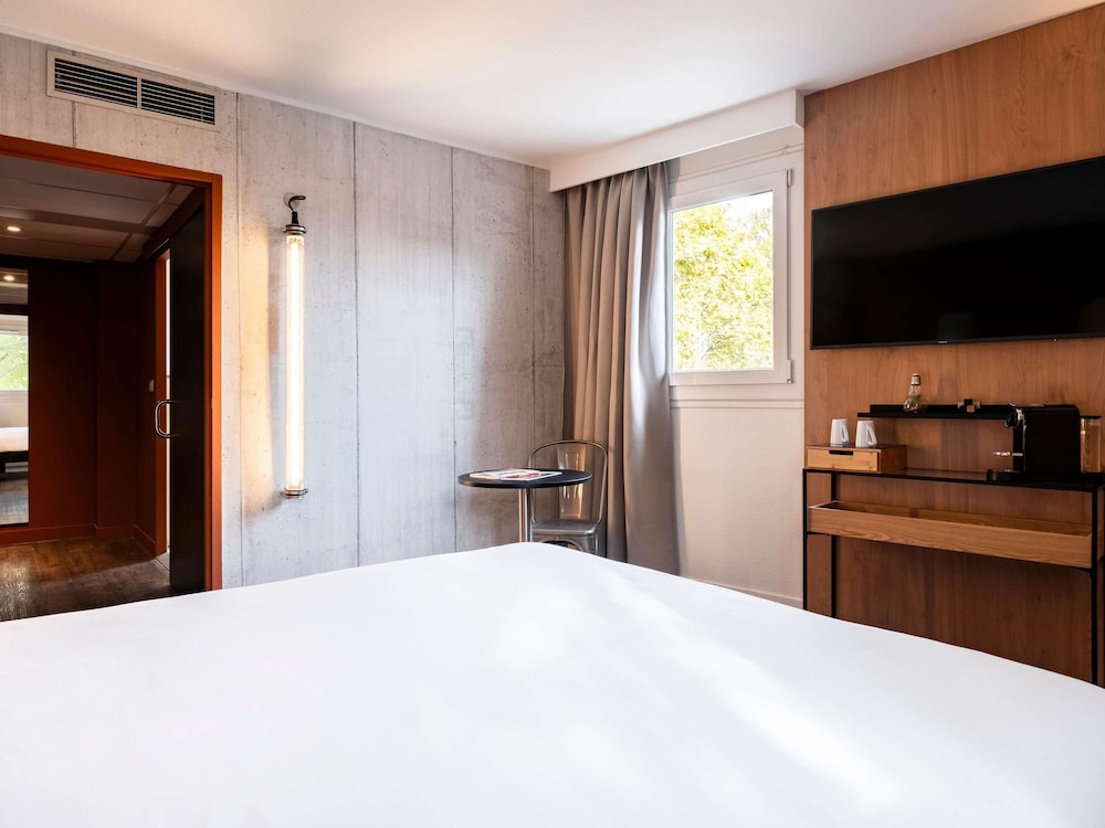 غرفة قياسية بسرير مزدوج لذوي الإعاقة، Ibis Styles Lyon Villeurbanne 3/7