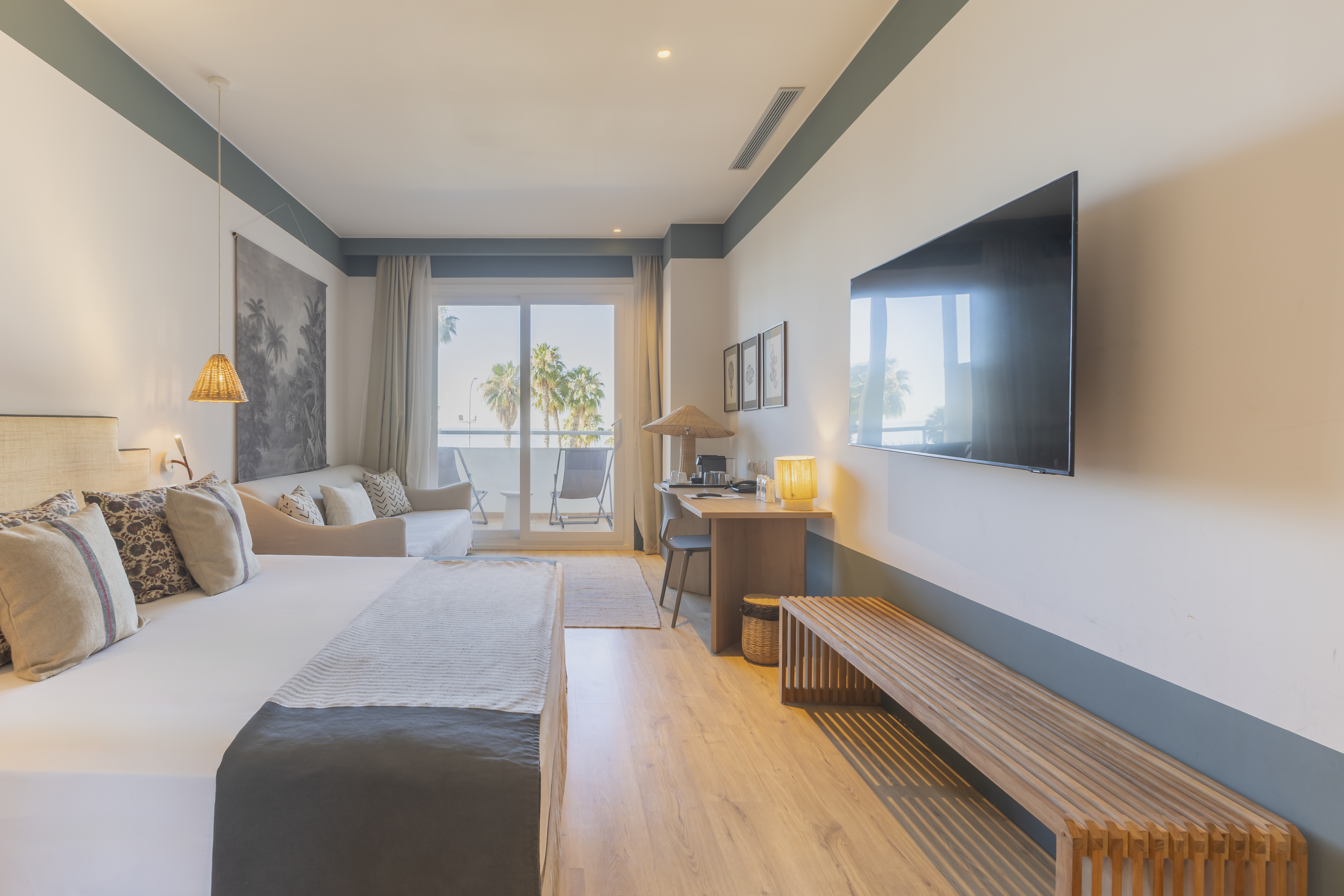 غرفة سوبيريور رباعية بإطلالة على البحر، Hotel Soho Boutique Las Vegas 7/10