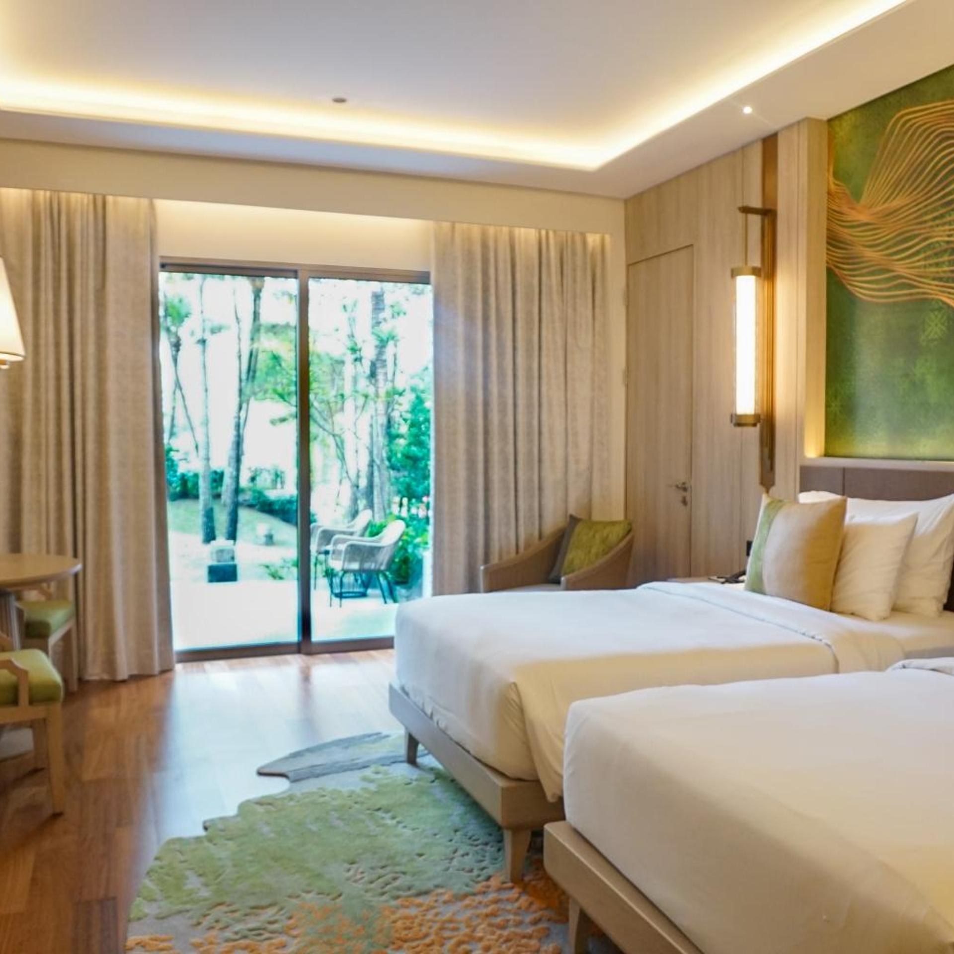 Mason, Premier, Twin Beds, Terrace