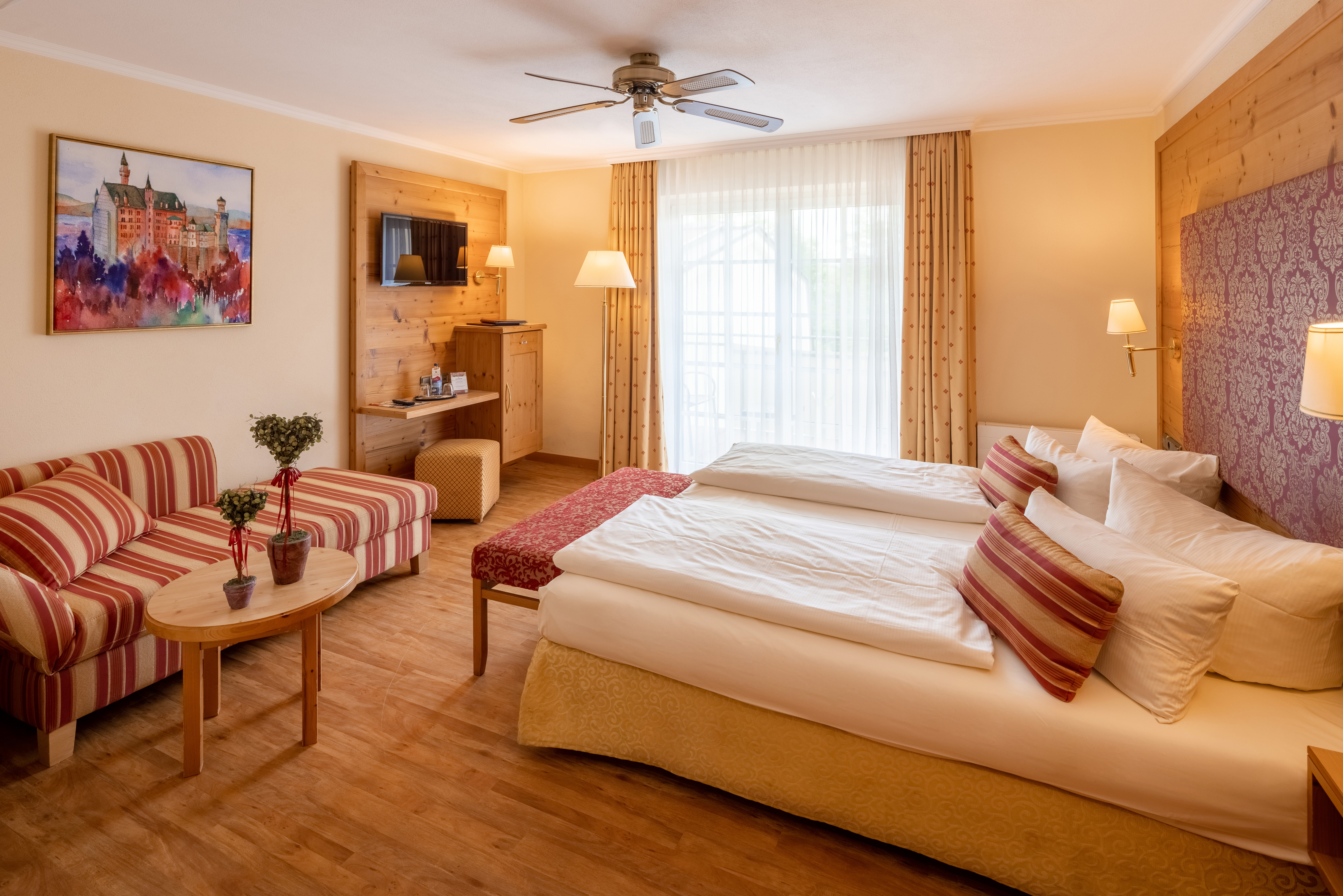 غرفة كومفورت ثلاثية بحوض استحمام، Hotel Schlosskrone 2/4