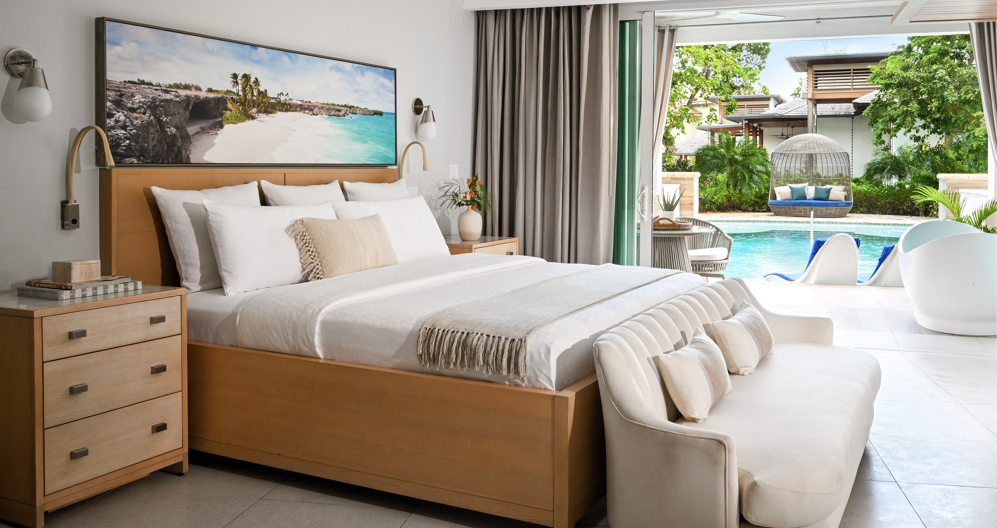 Hideaway, Swim Up, Lagoon, Suite, Butler, Patio, South Wing