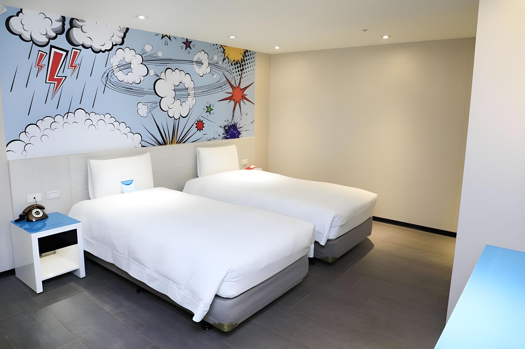 Budget, Twin Beds, No Window