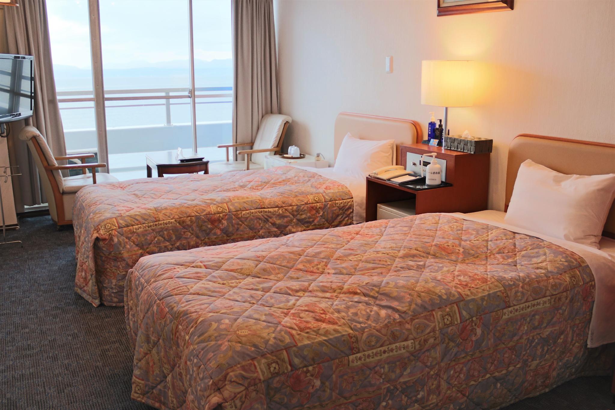 Standard, Twin Beds, Ocean View