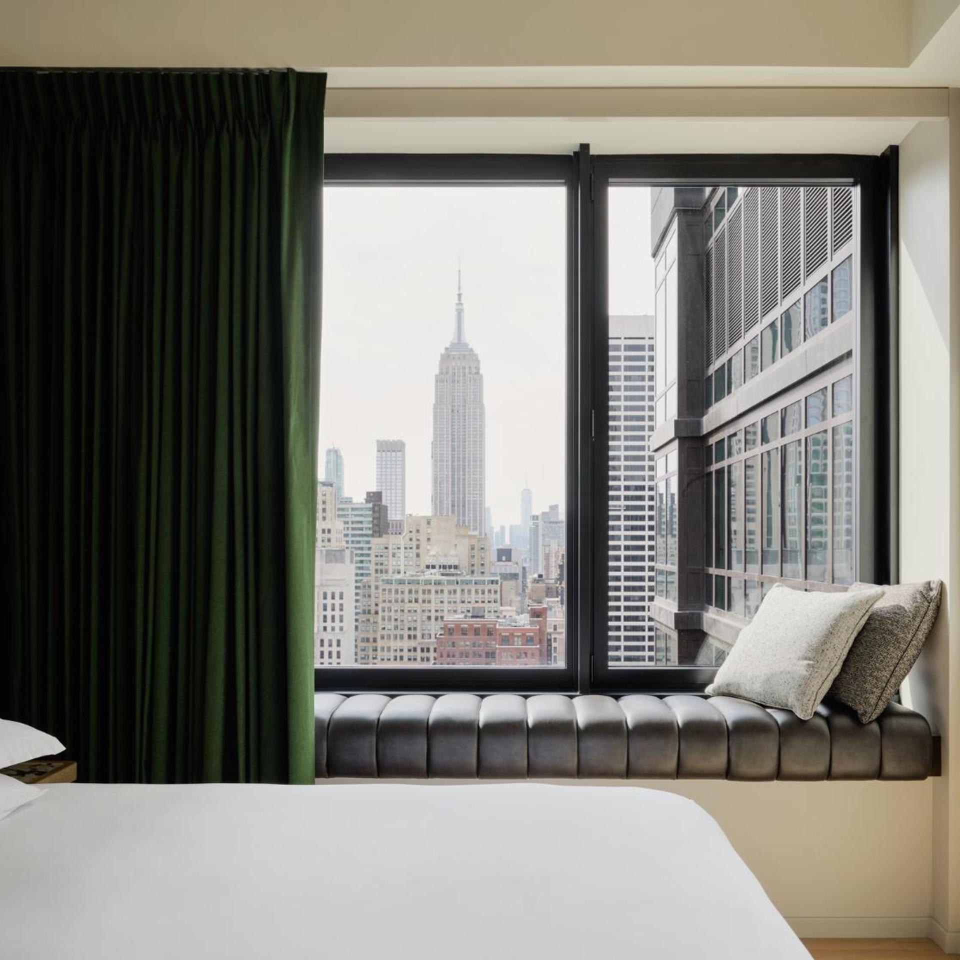 Room, King Bed, Empire Building View