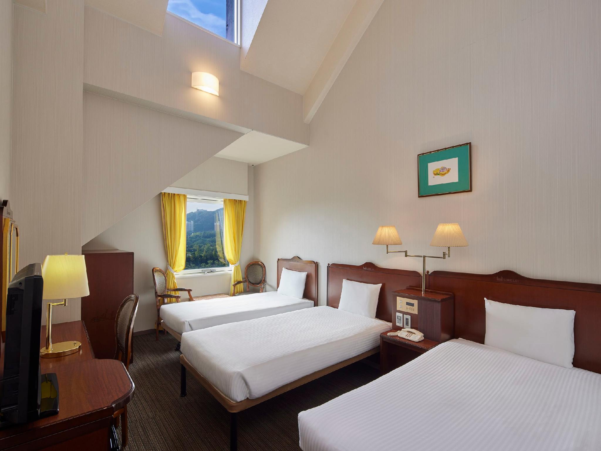 Quadruple, 2 Bunk Beds, Sky View