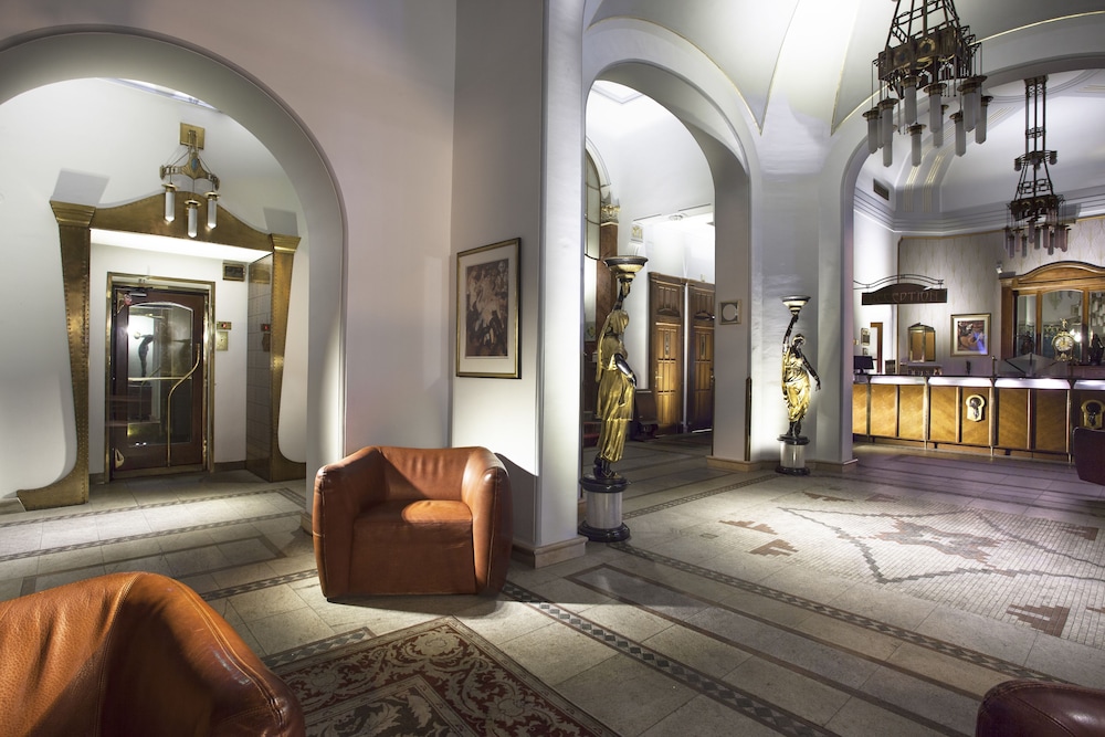 Lobby at Hotel Paris Prague, PRAGUE