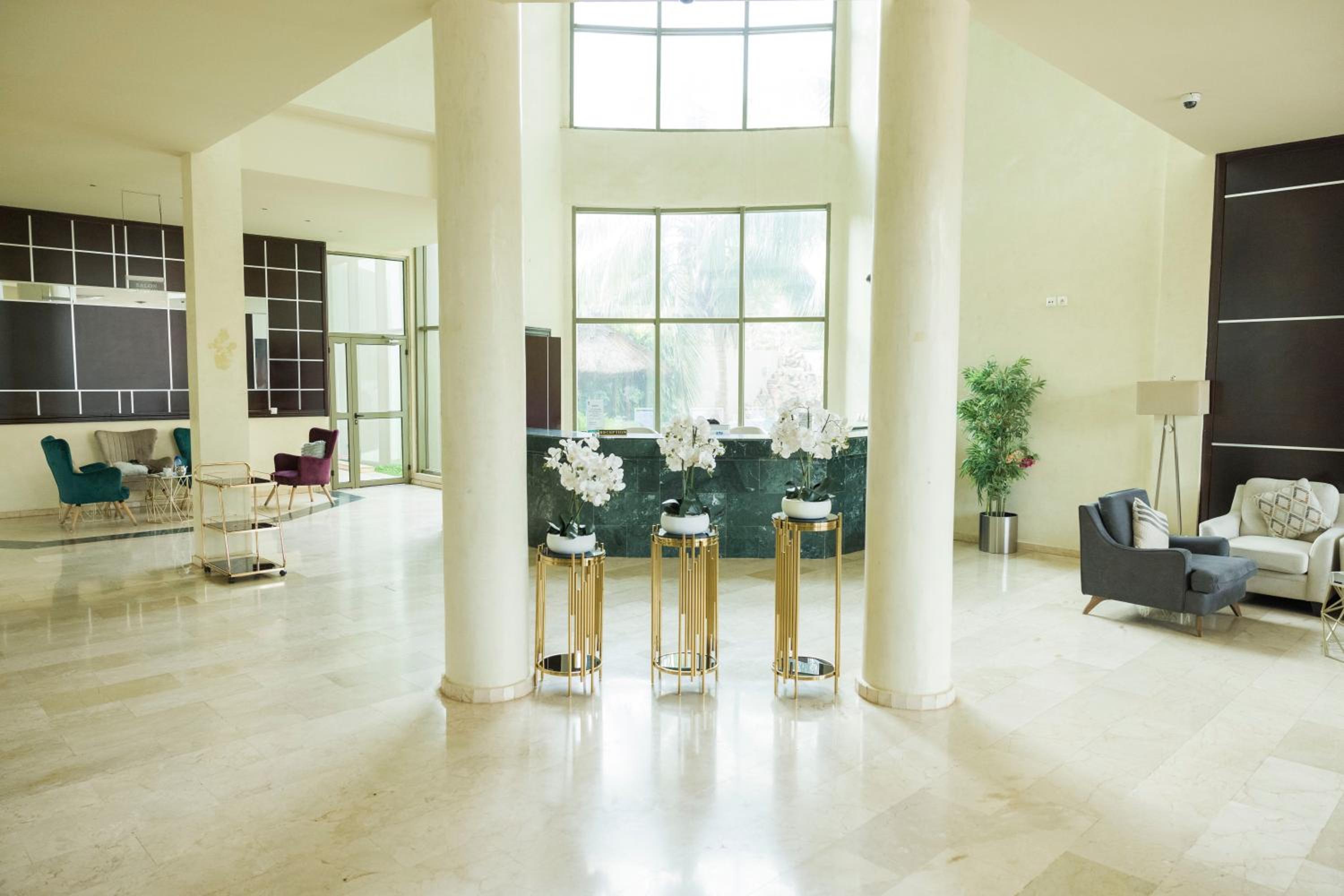 Lobby at Hotel Micasa, BAMAKO